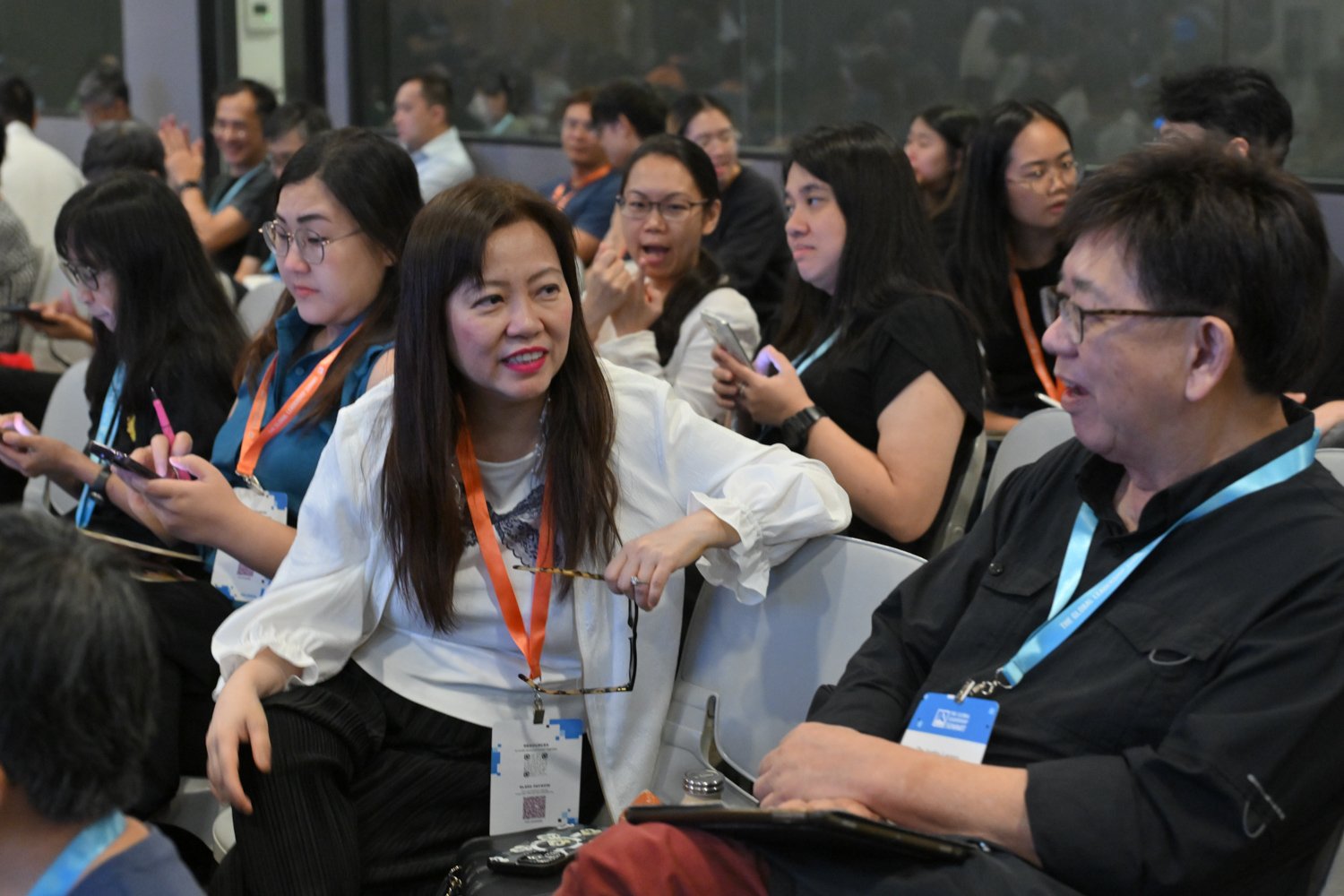 Leaders engaged in a session at the Global Leadership Summit Singapore