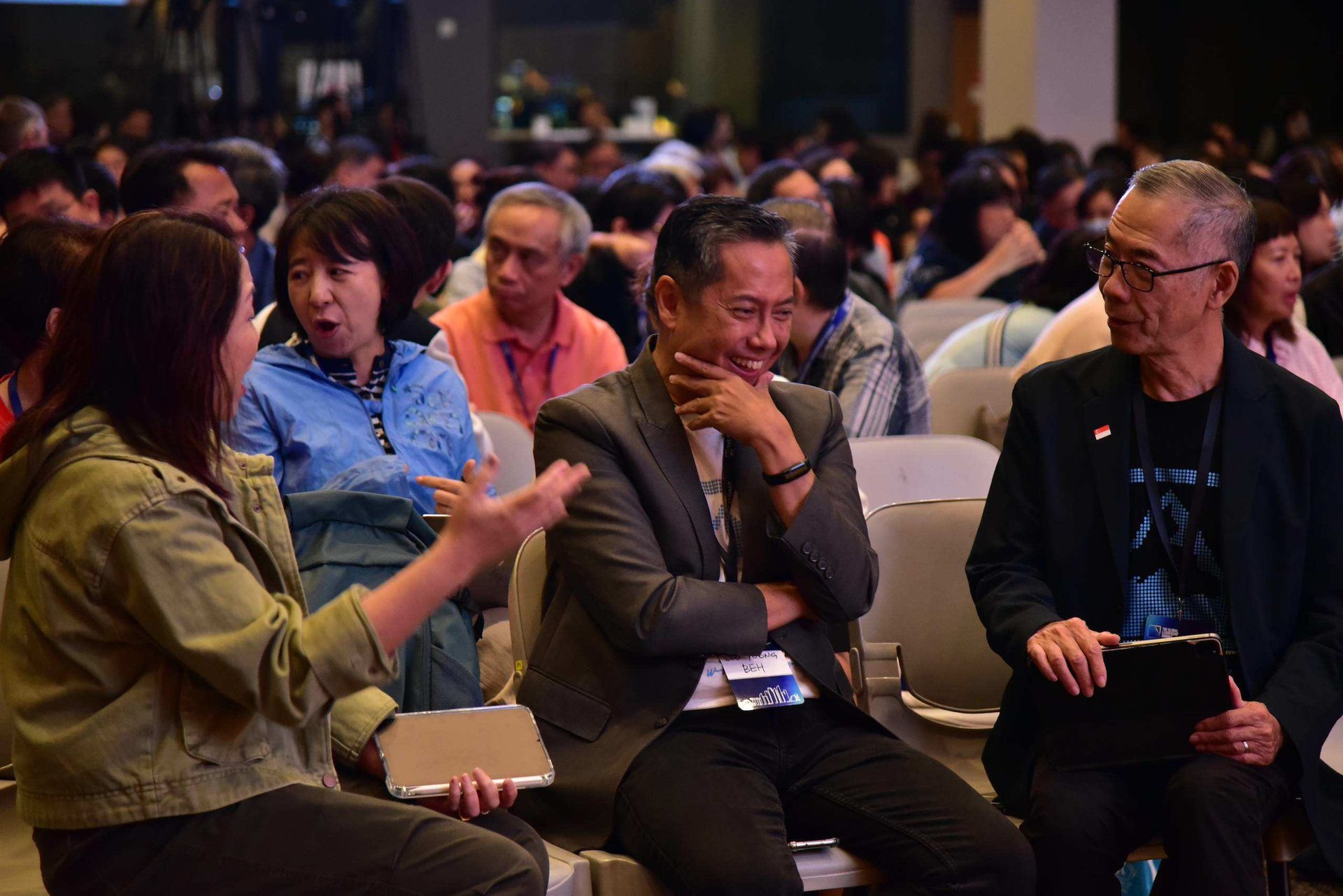 Engaged leaders at the Summit in Singapore